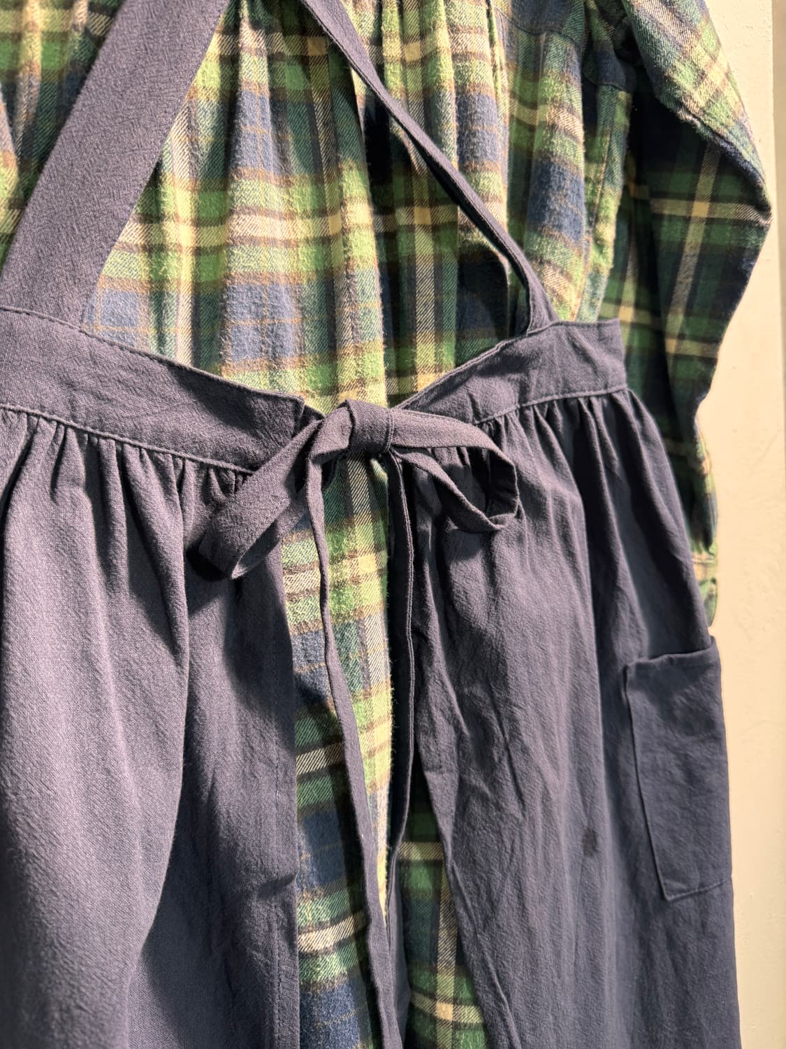 Japanese vintage 꽃집 코디세트 C557 상품이미지7