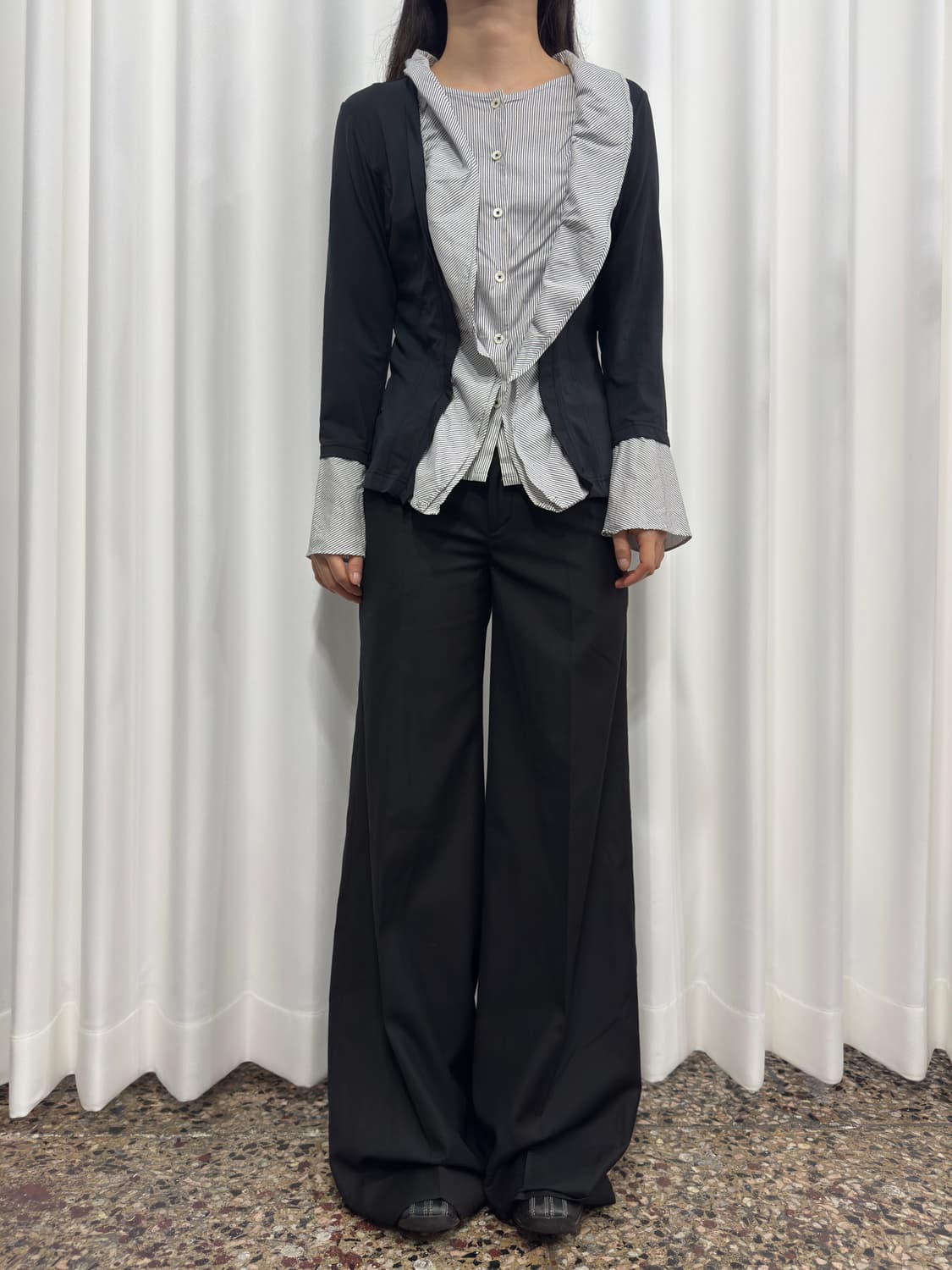 hiroko bis shirt layered top 상품이미지3