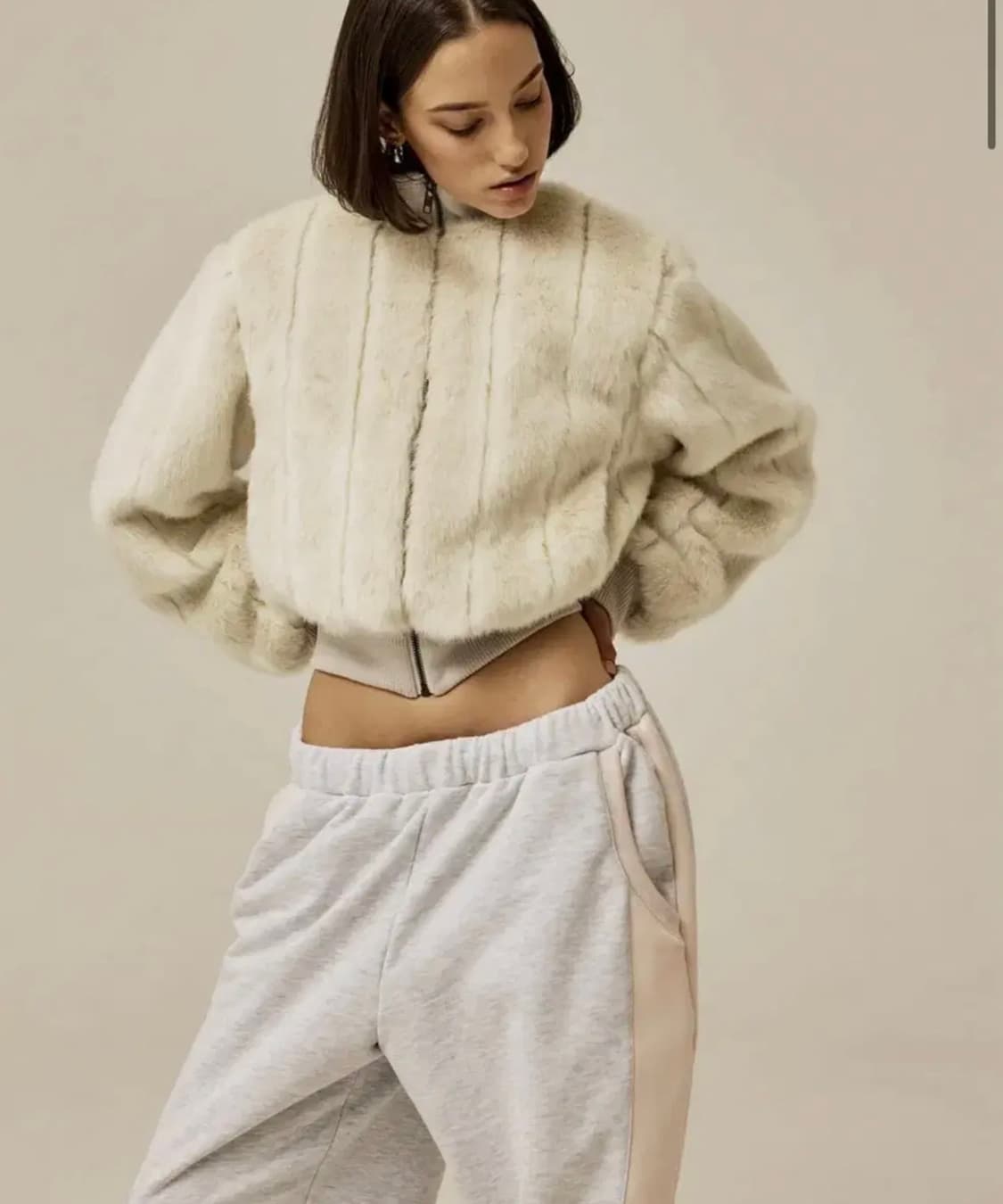 쓰리타임즈 도로시 퍼자켓 상품이미지3