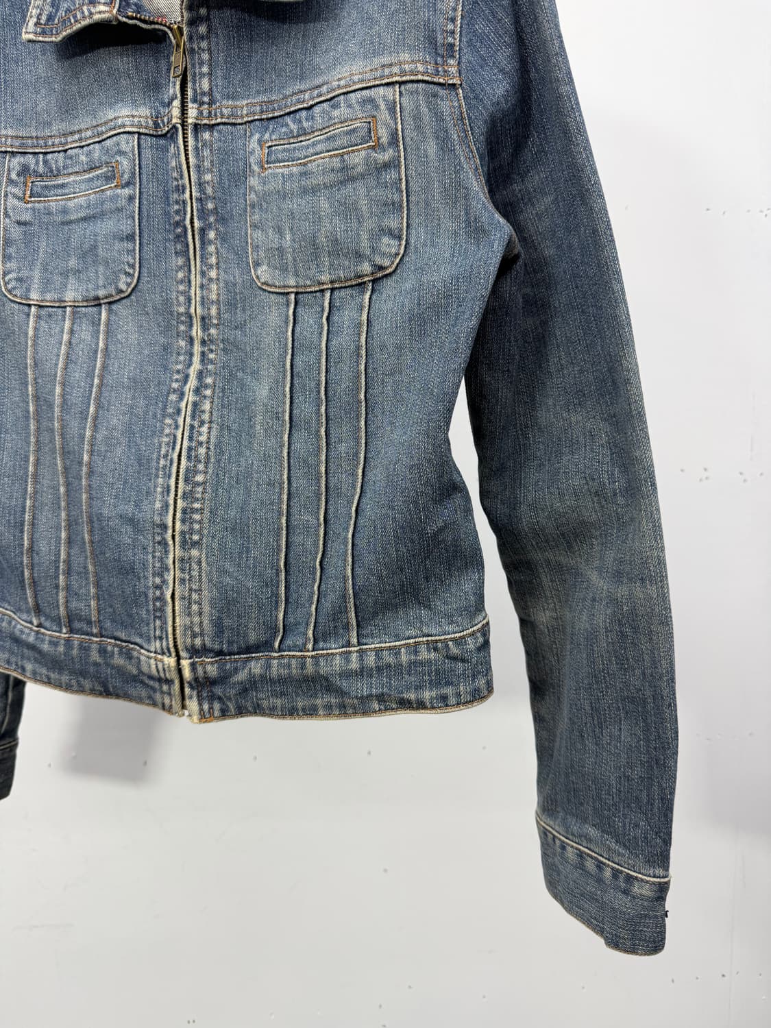 GAP denim zip trucker 상품이미지9