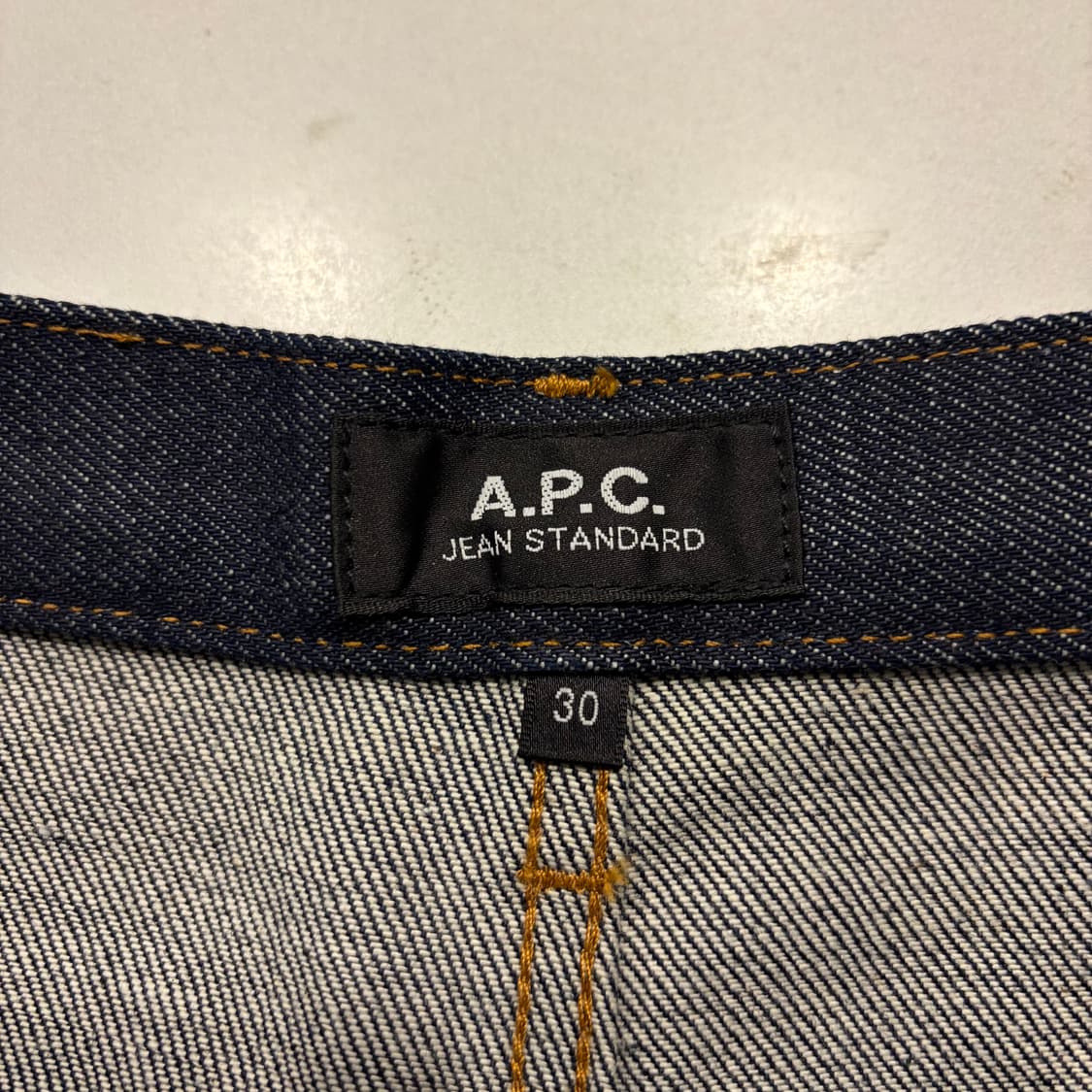 [30] A.P.C. 아페쎄 스탠다드 생지 데님 팬츠 C480 상품이미지5