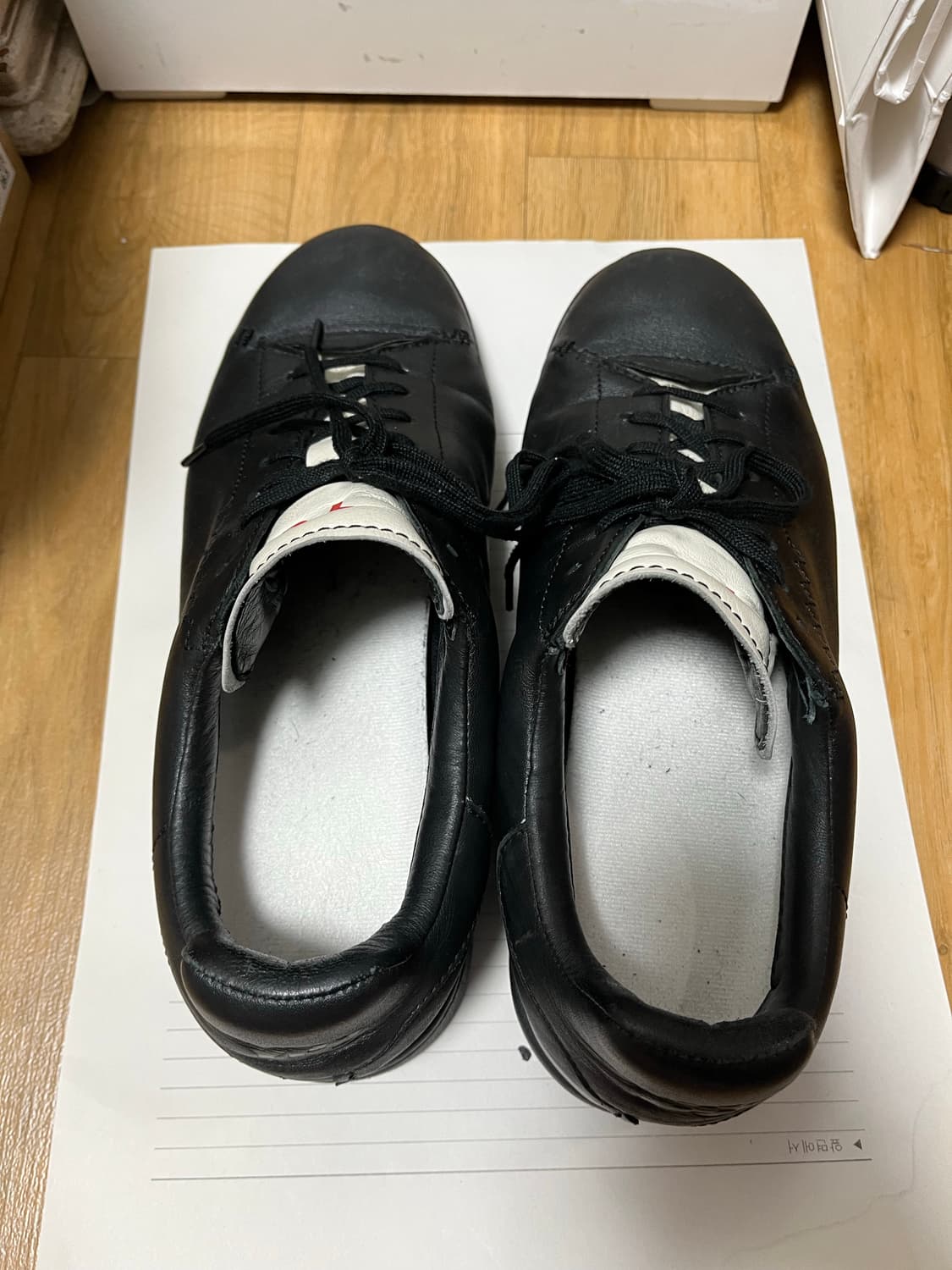 Y-3 요지코트 로우탑 스니커즈 블랙 와이쓰리 요지 야마마토 상품이미지4