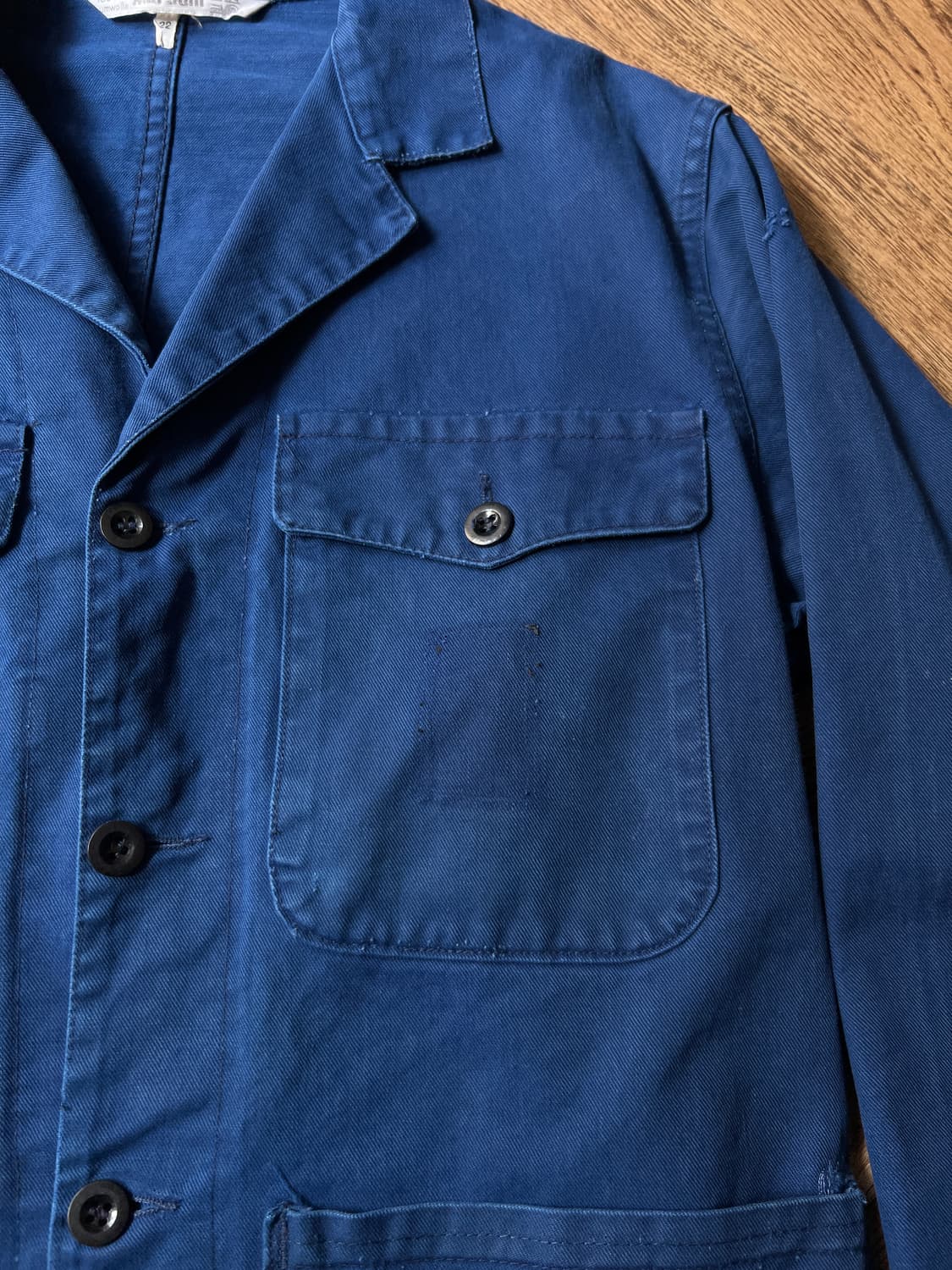 [S]90's 4포켓 트윌 코튼 프렌치 워크 자켓 상품이미지3