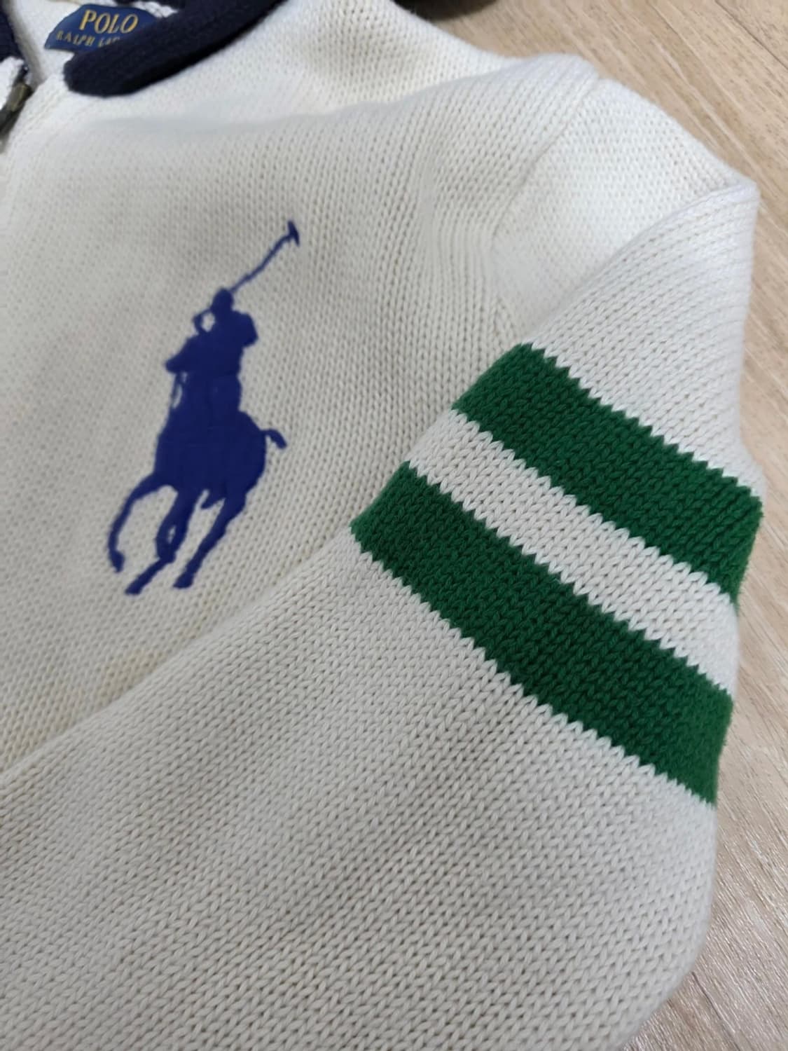 폴로랄프로렌 빅포니 니트 후드집업 상품이미지3