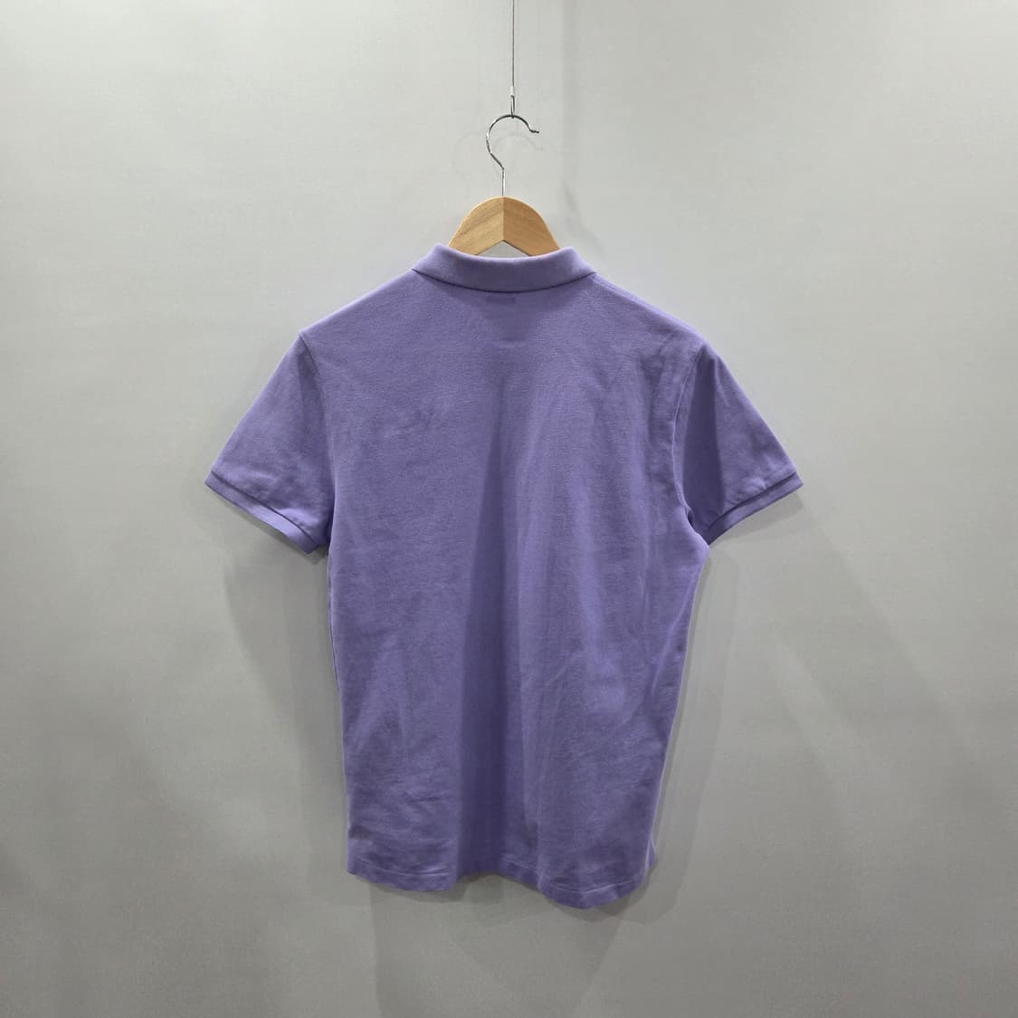 폴로랄프로렌 우먼 피케 카라 반팔티 연보라 M 상품이미지5