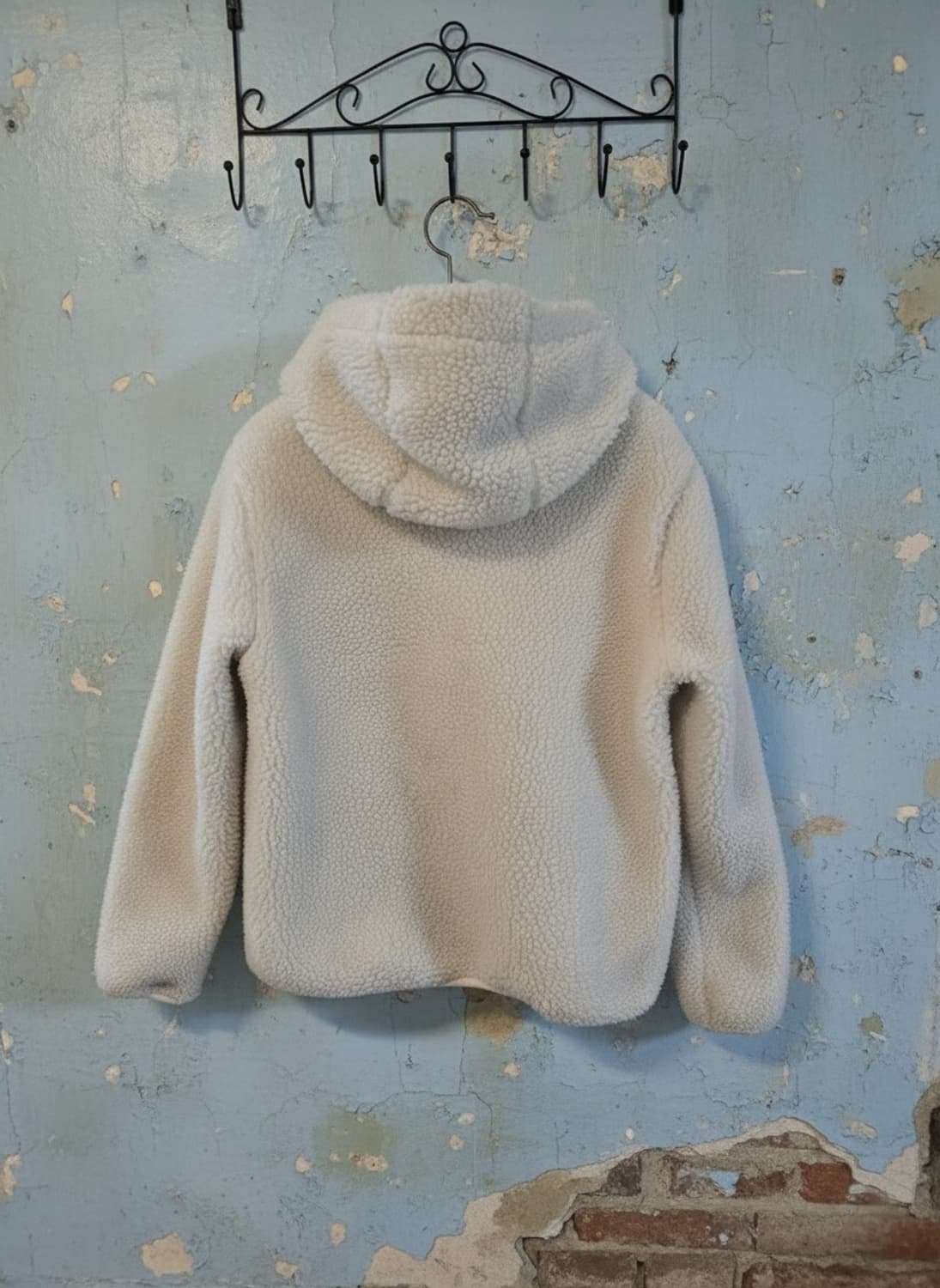 디스커버리 뽀글이 후드 자켓 S 상품이미지2