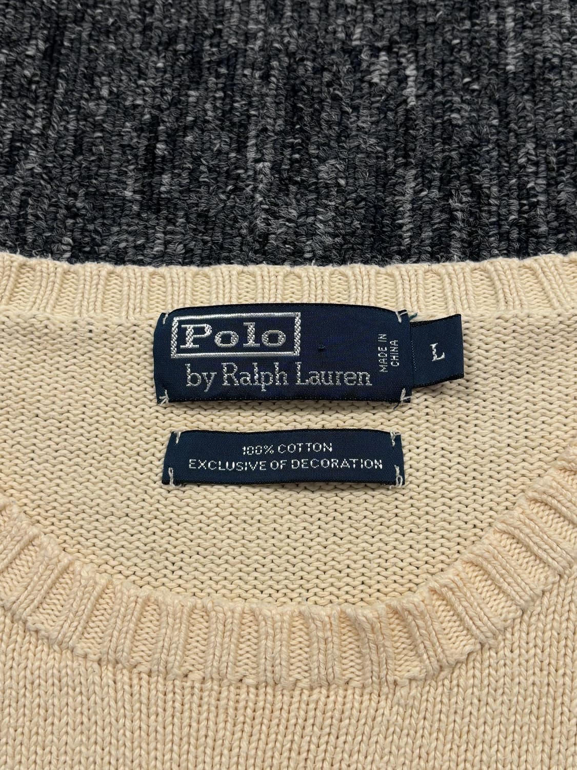 폴로 코튼 니트 상품이미지6