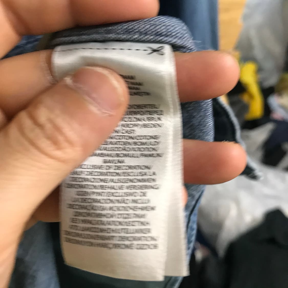 폴로 신형 큐알 데님셔츠 상품이미지6