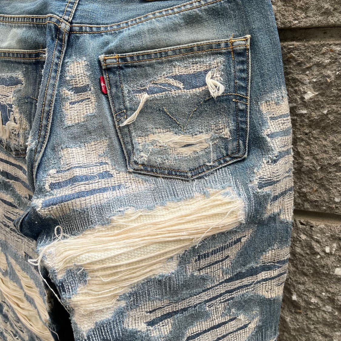 [29x30] 리바이스 501 언더커버맛 커스텀 데님팬츠 상품이미지9