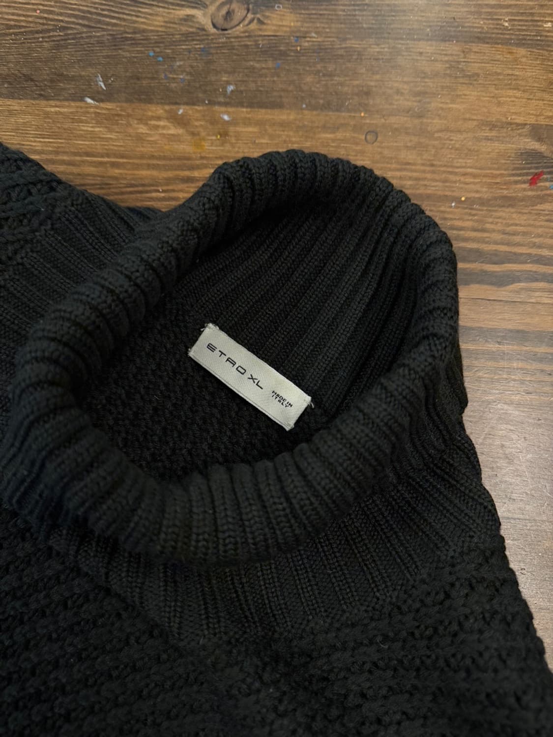 에트로 터틀넥 니트 105 상품이미지8