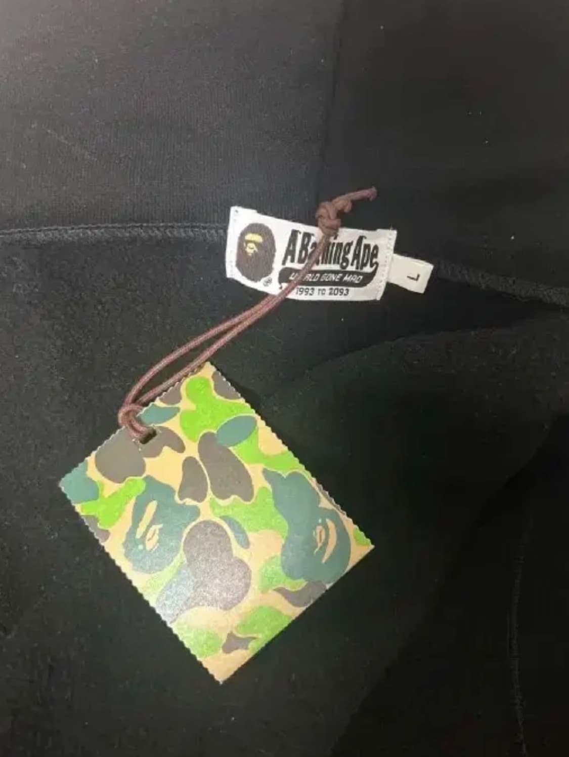 베이프 타이거후드집업 L 상품이미지2