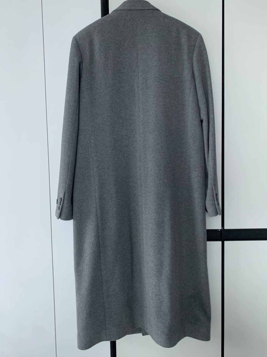 [L] MNGU 체스터필드 코트 캐시미어 혼방 상품이미지4