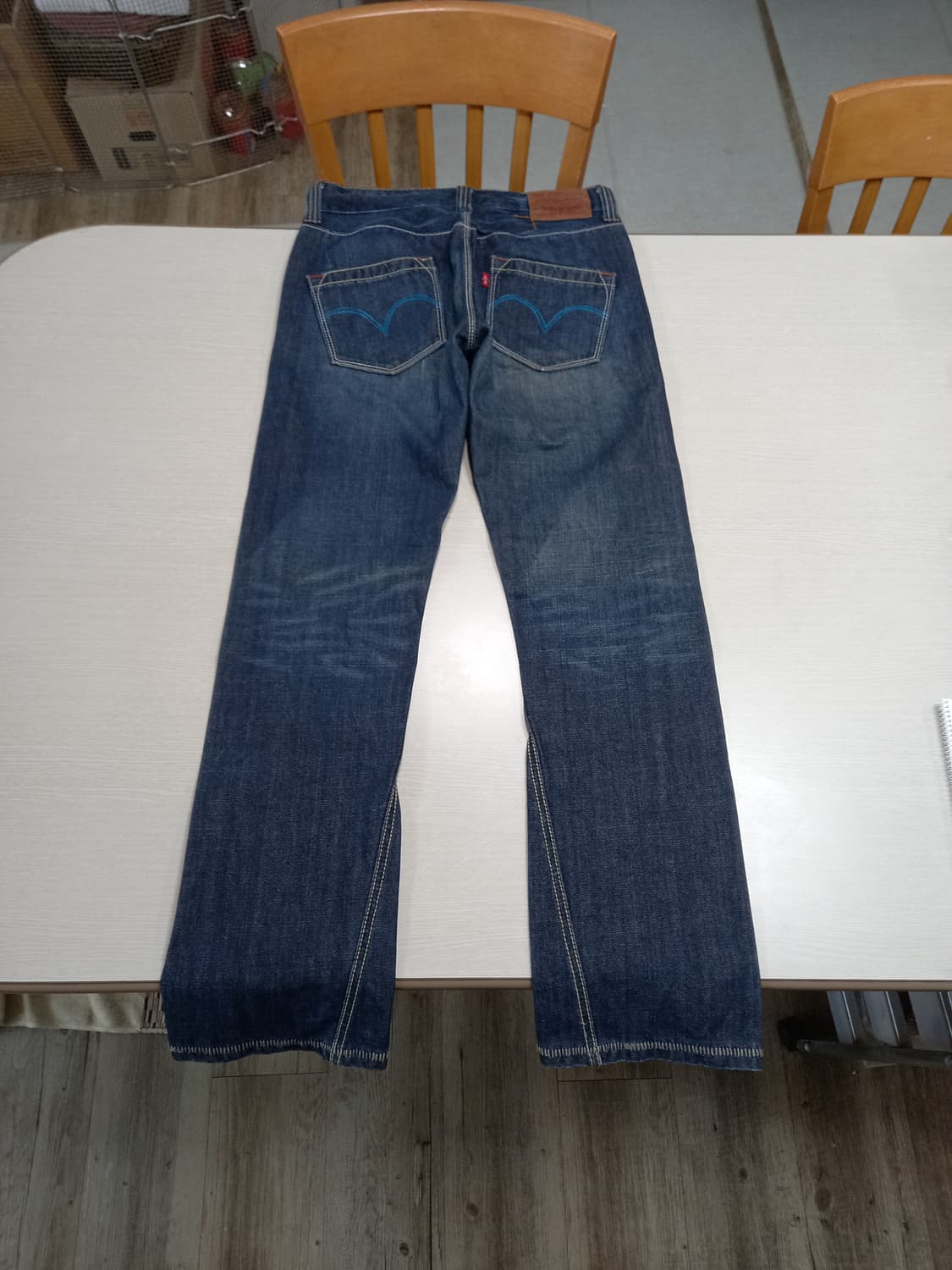 30 리바이스 워싱 약부츠컷 진청 30-228 상품이미지2