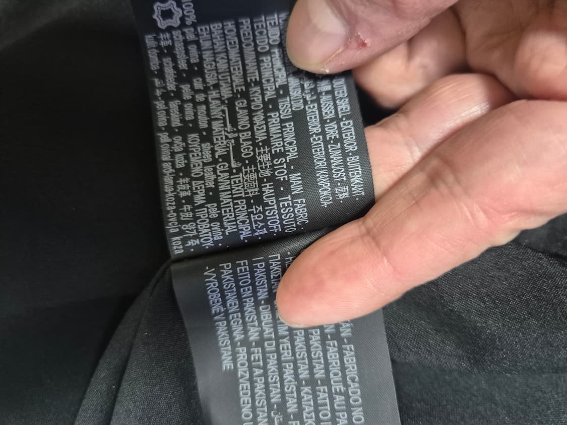 ZARA 자라 A2 가죽자켓 블랙 상품이미지8