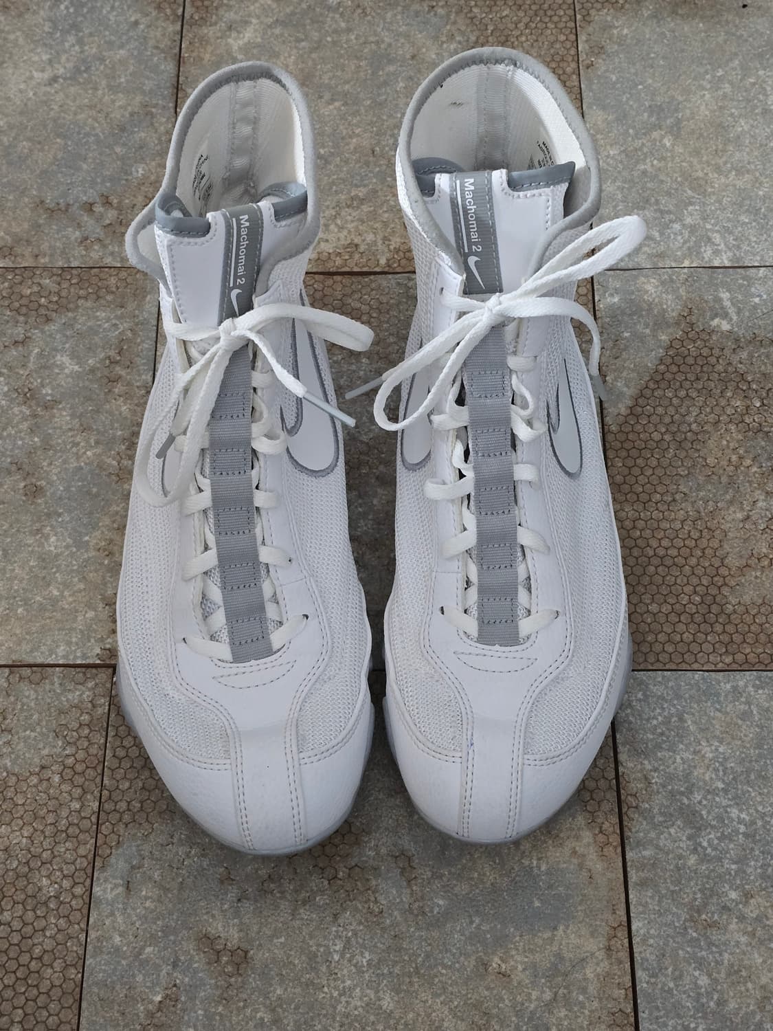 (235)나이키 마초마이 2 화이트 그레이 상품이미지2