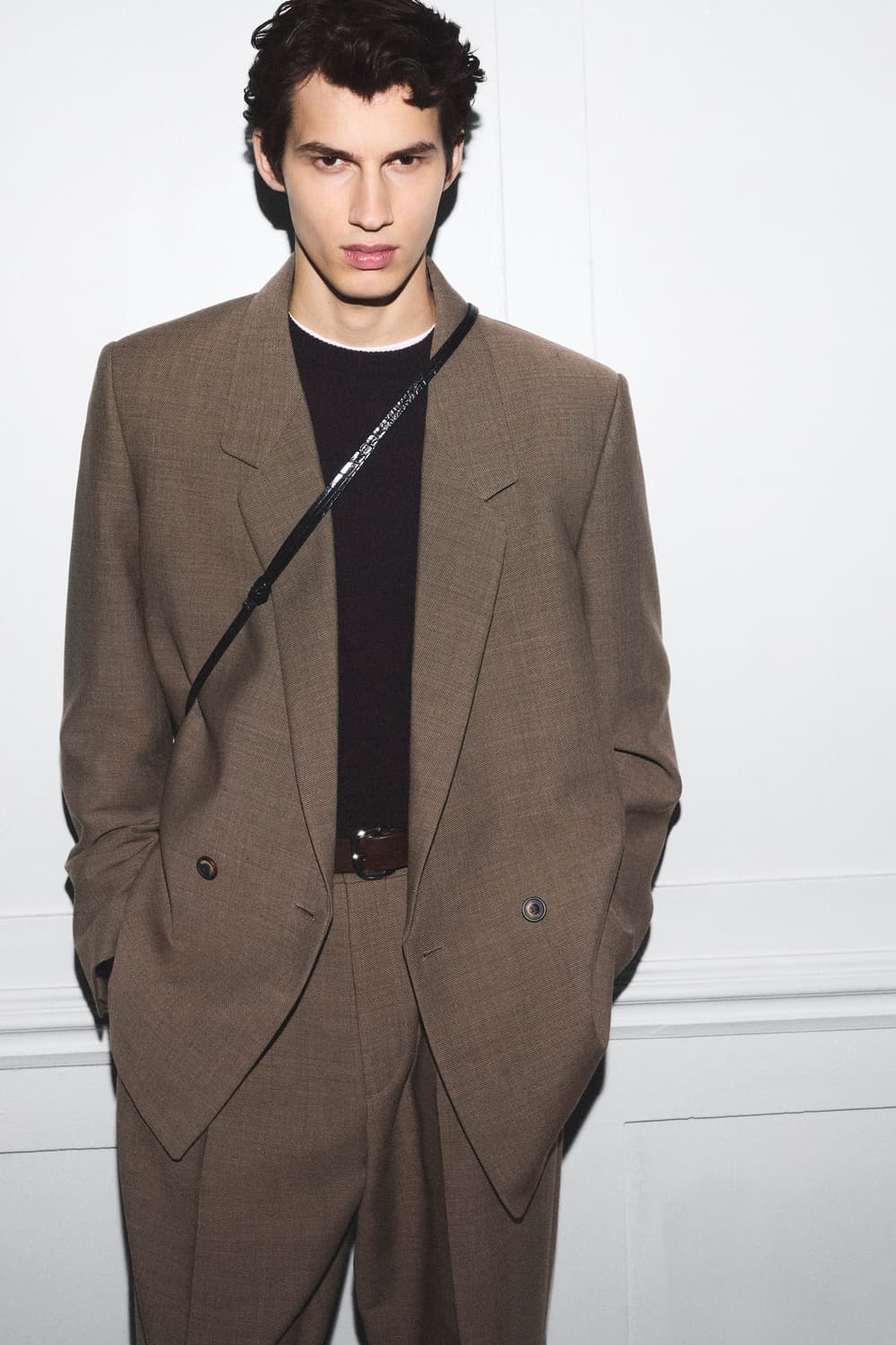 COS 울 블렌디드 와이드 트라우저 (46) 상품이미지1