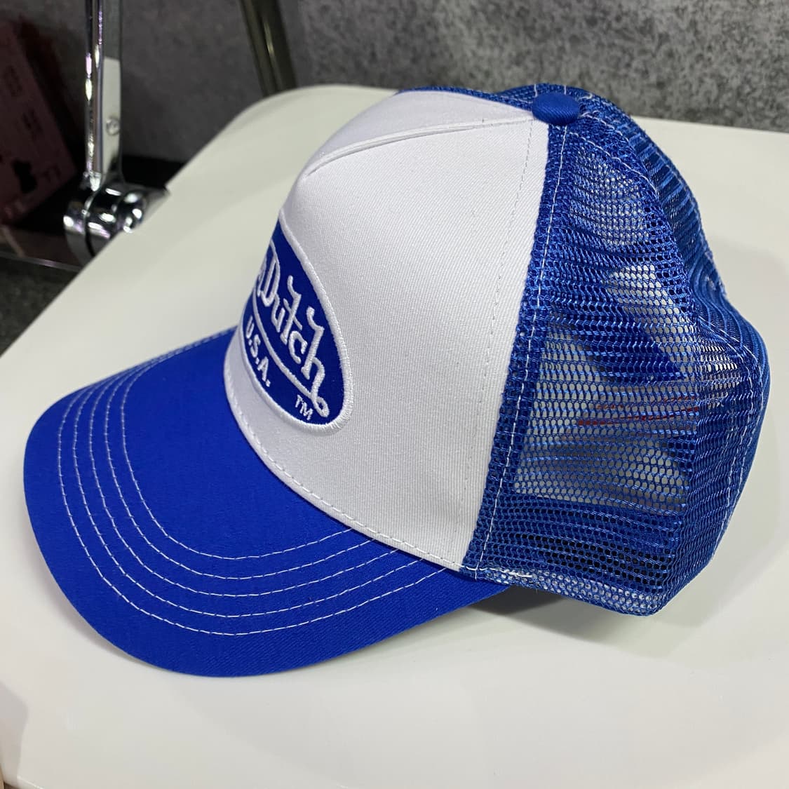 본더치 미들로고 투톤 매쉬캡 B3948 상품이미지2