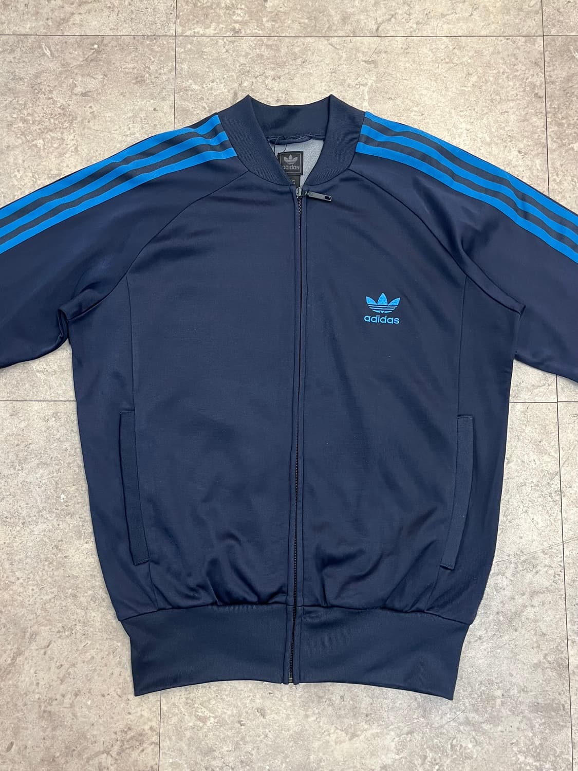 아디다스 슈퍼스타 져지 네이비 블루 100 #csz3840 상품이미지5