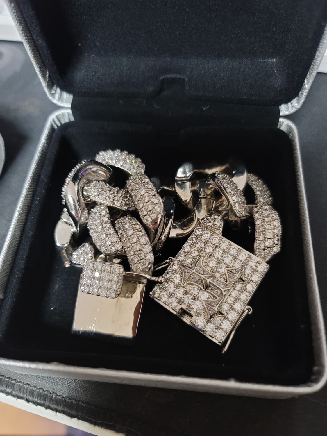 타이쿤즈 30미리 아이스쿠반 팔찌 길이23 상태굿 상품이미지2