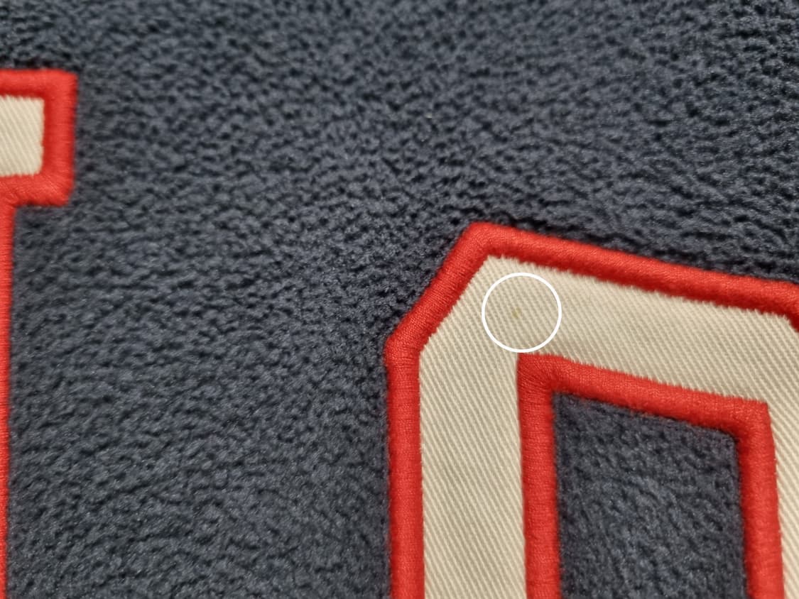 남성S 레어 폴로 성조기 빅로고 레터링 플리스 후리스 하프 집업 상품이미지6