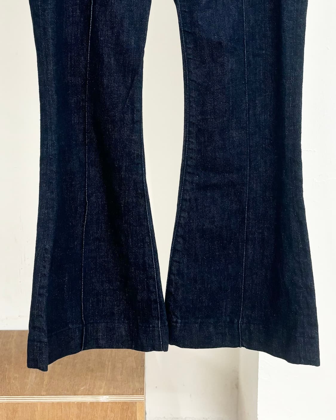 폴로 랄프로렌 흑청 플레어 팬츠 상품이미지3