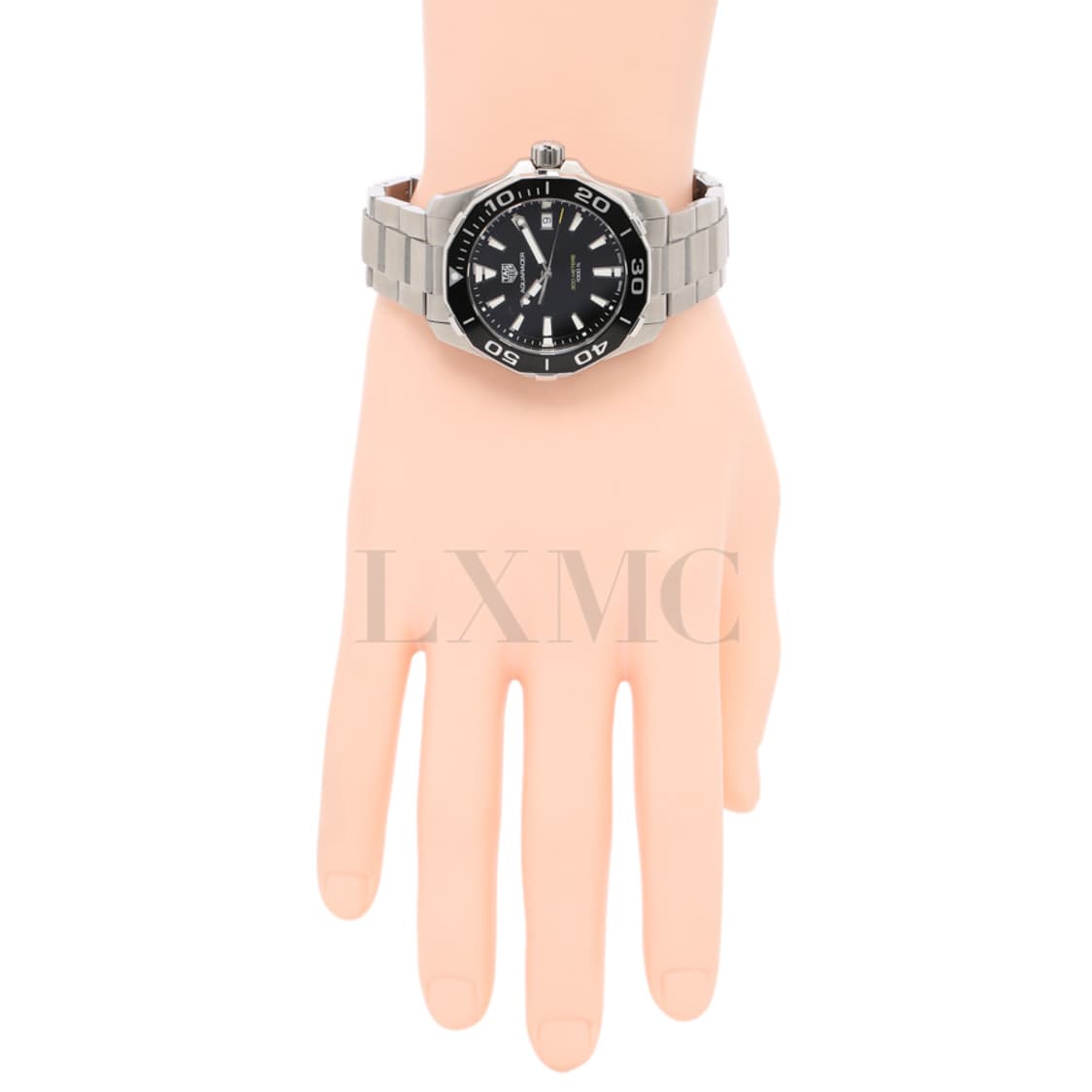 태그호이어 아쿠아레이서 블랙 스틸 워치 WAY111A 시계 상품이미지7