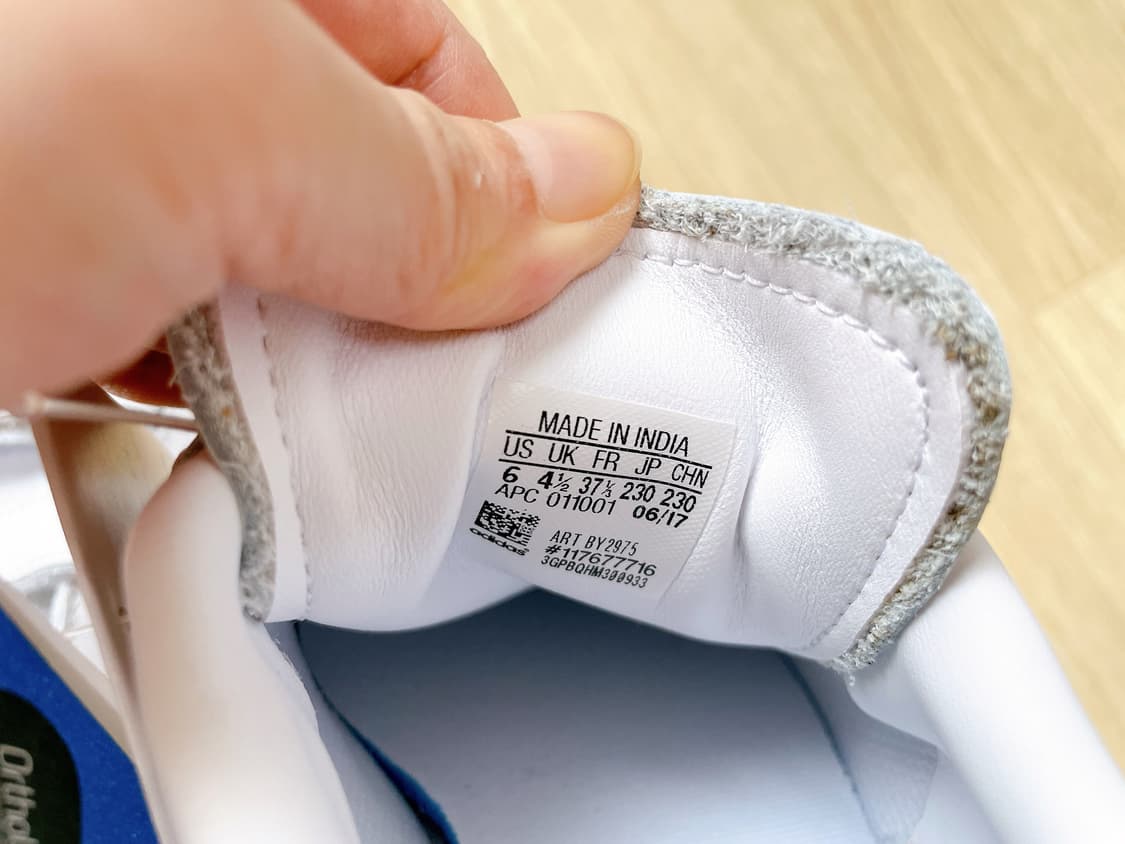 [새상품] Adidas 아디다스 스탠스미스 검흰 벨크로 스니커즈 상품이미지7