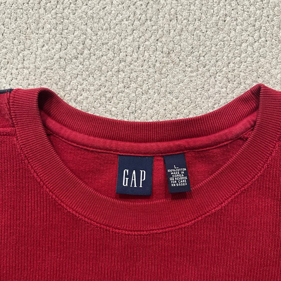 90s 올드갭 GAP 코튼 롱슬리브 상품이미지3