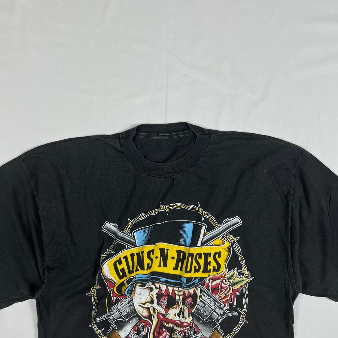90‘s 90년도 건즈앤로지스 guns n roses 밴드 반팔티 상품이미지2