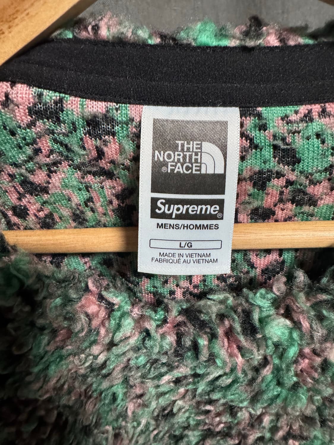슈프림 x 노스페이스 하이 파일 플리스 풀오버 멀티컬러 L 상품이미지3