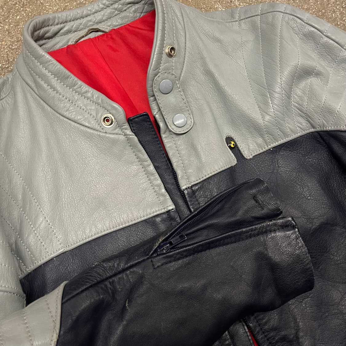 80s BMW 모토라드 라이더 자켓 (100) 상품이미지4