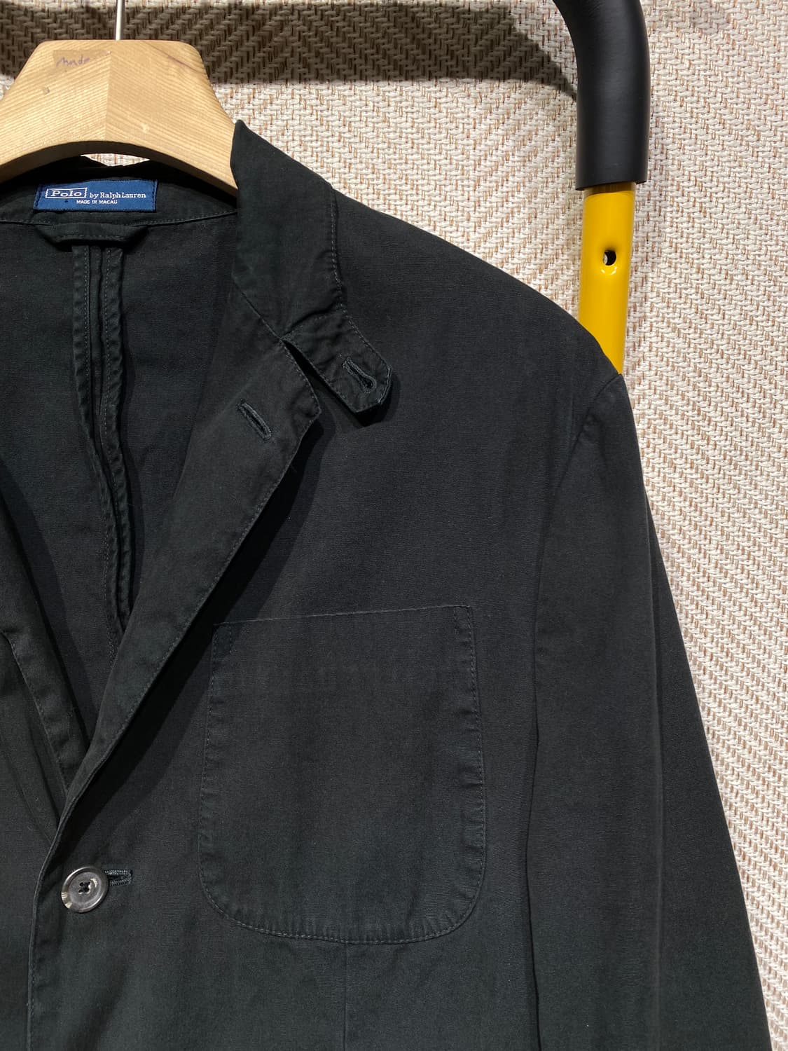 폴로 3버튼 코튼 자켓 상품이미지3