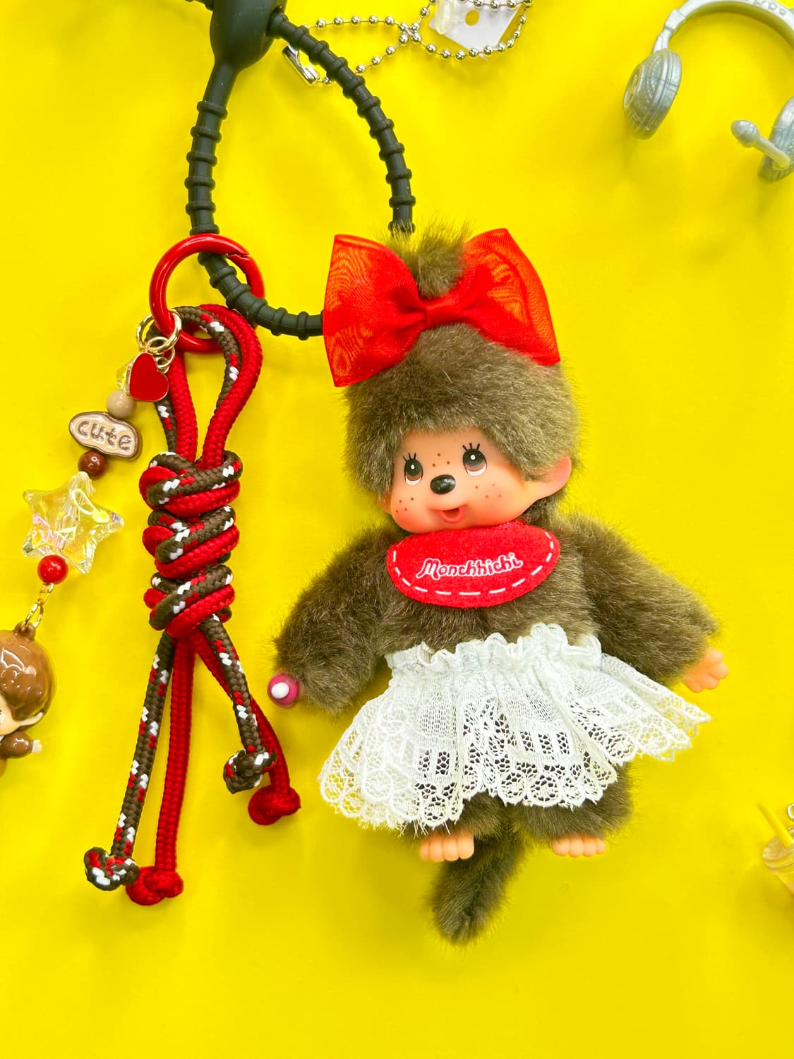 ❤️🤍(1)정품 몬치치 미니 기본커스텀키링 상품이미지3