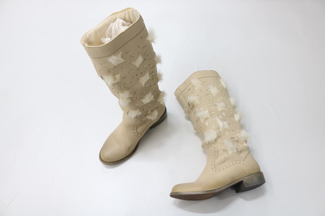 디젤 퍼장식 부츠 상품이미지3