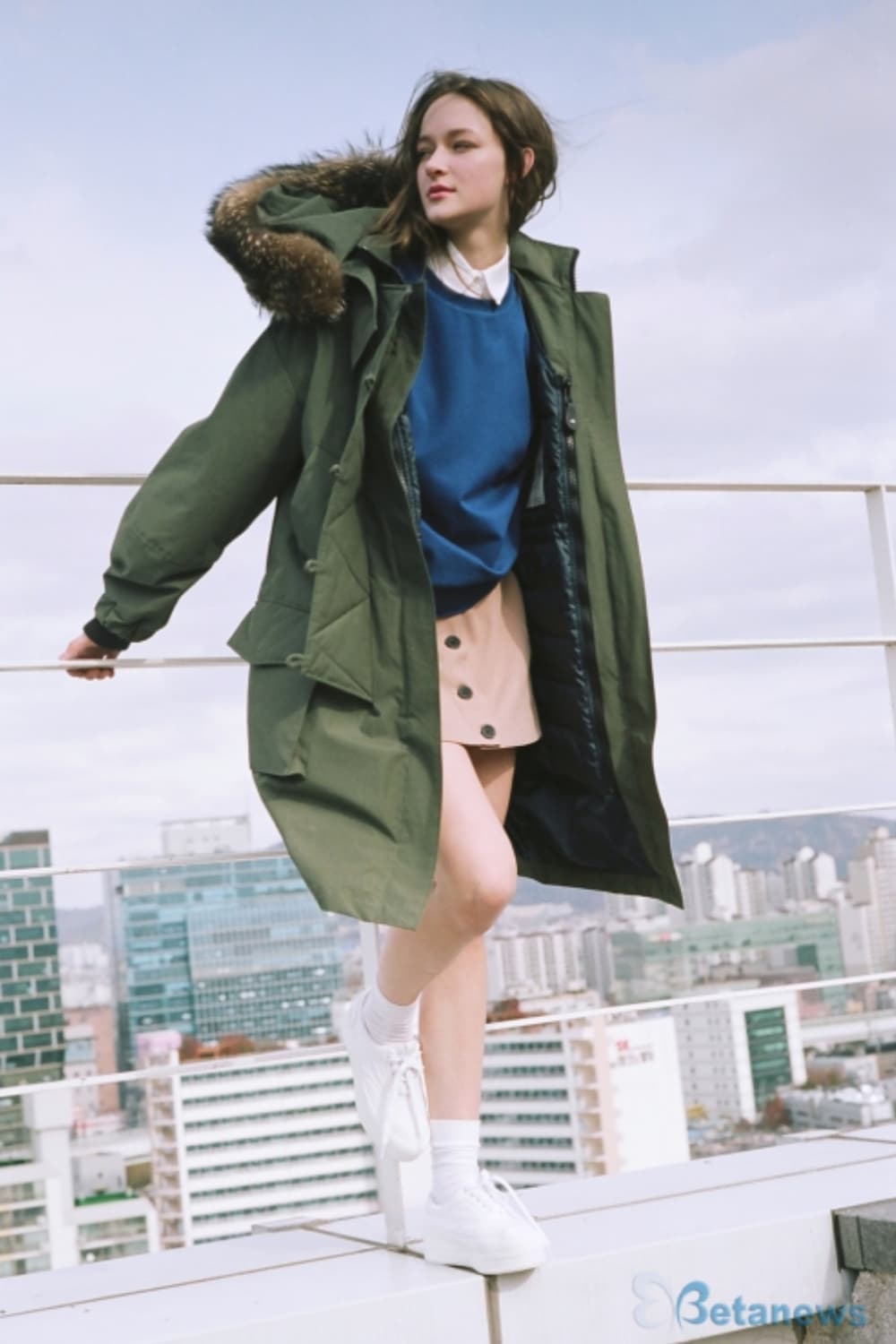 프론트로우x로우클래식 밀리터리 구스다운 파카 상품이미지2