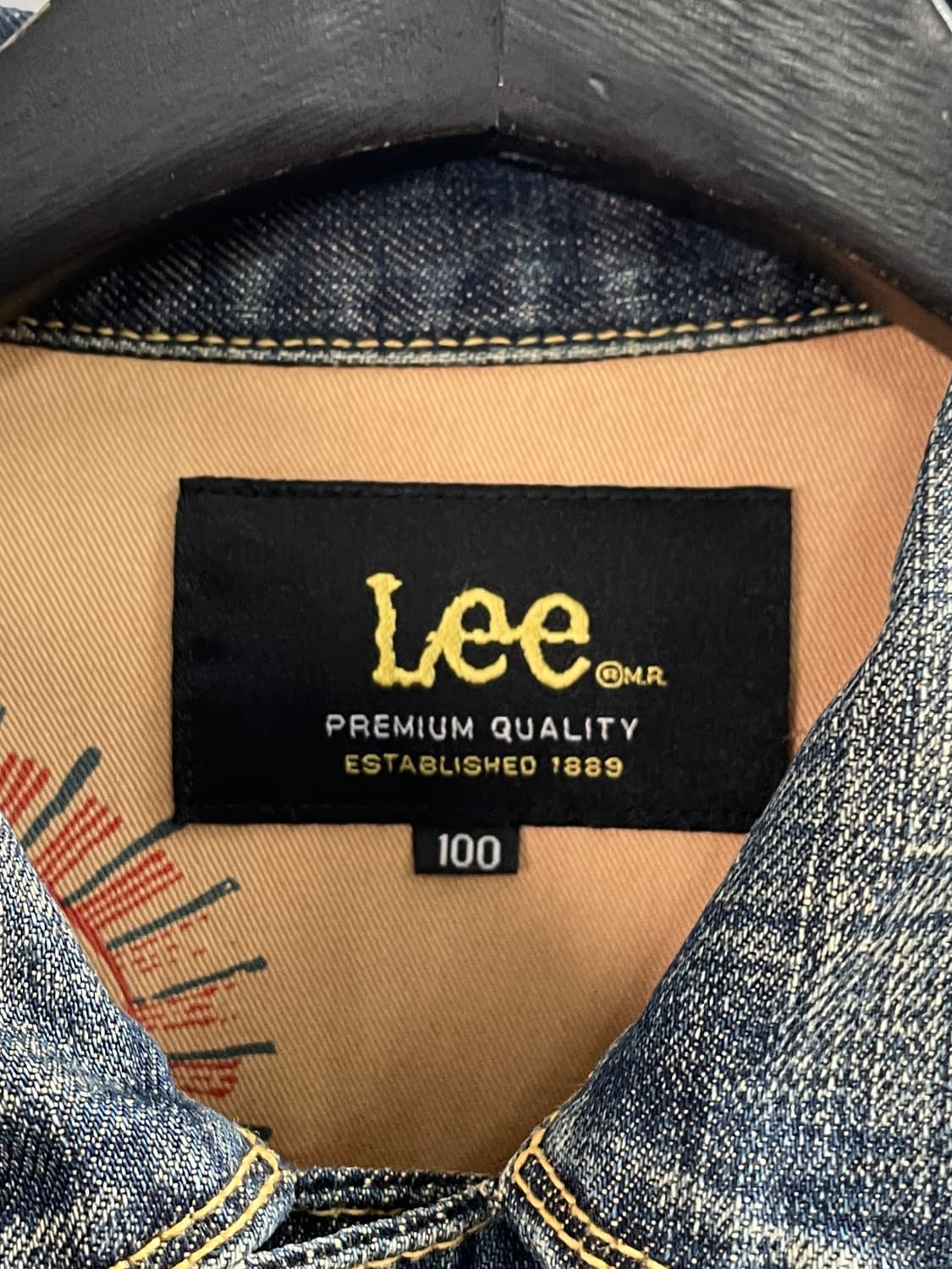 LEE 리 워싱 진청 데님 자켓 (on.919) 상품이미지6