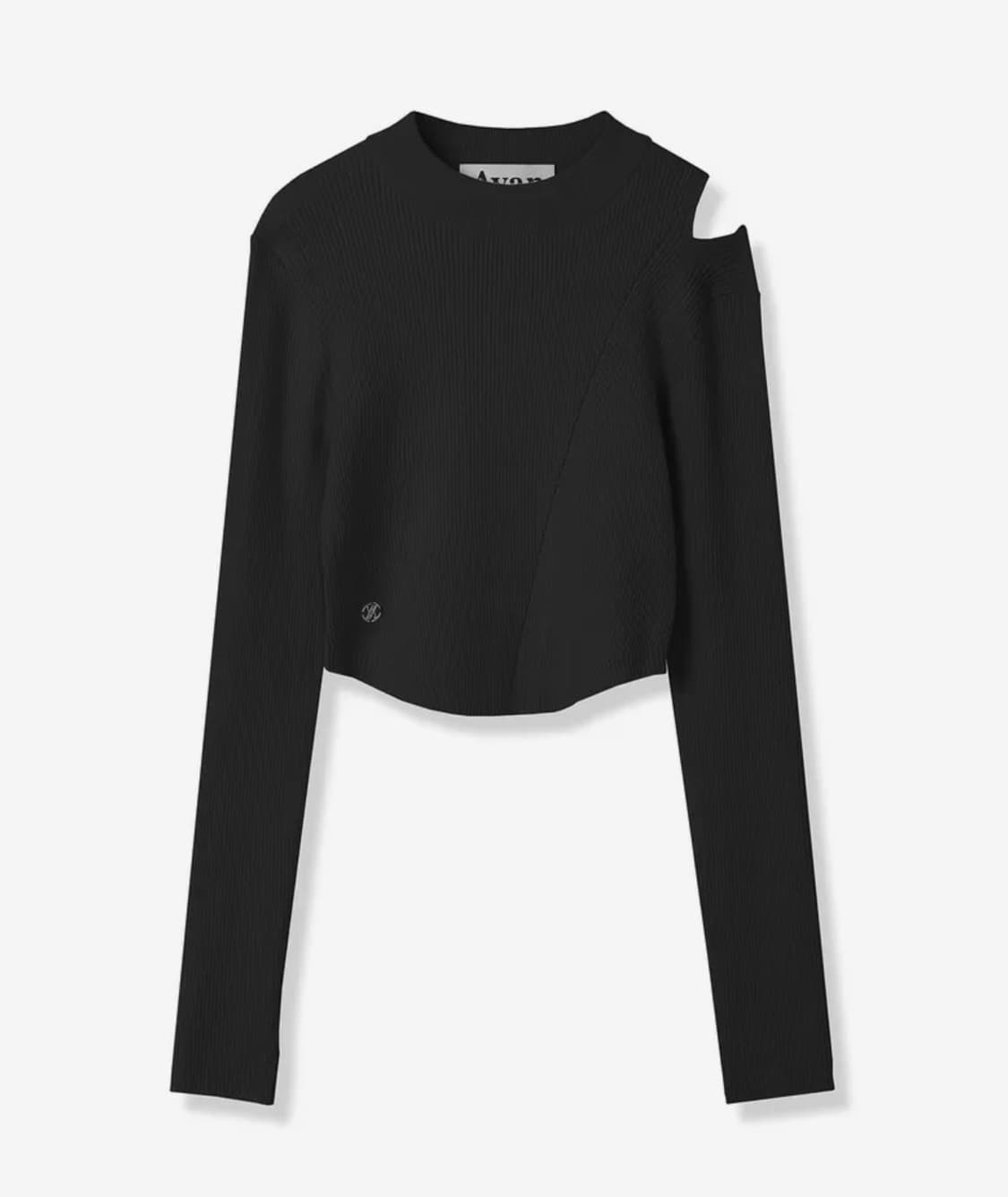 어반드레스 Tati Hole Round Knit BLACK 상품이미지2