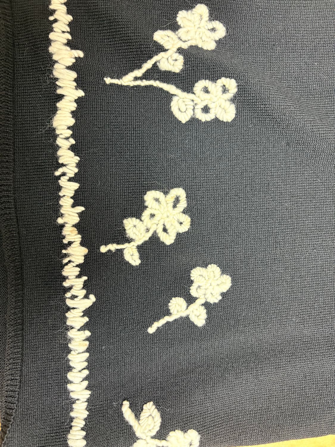 꼼데가르송 옴므 플러스 플라워 니트 L 상품이미지2