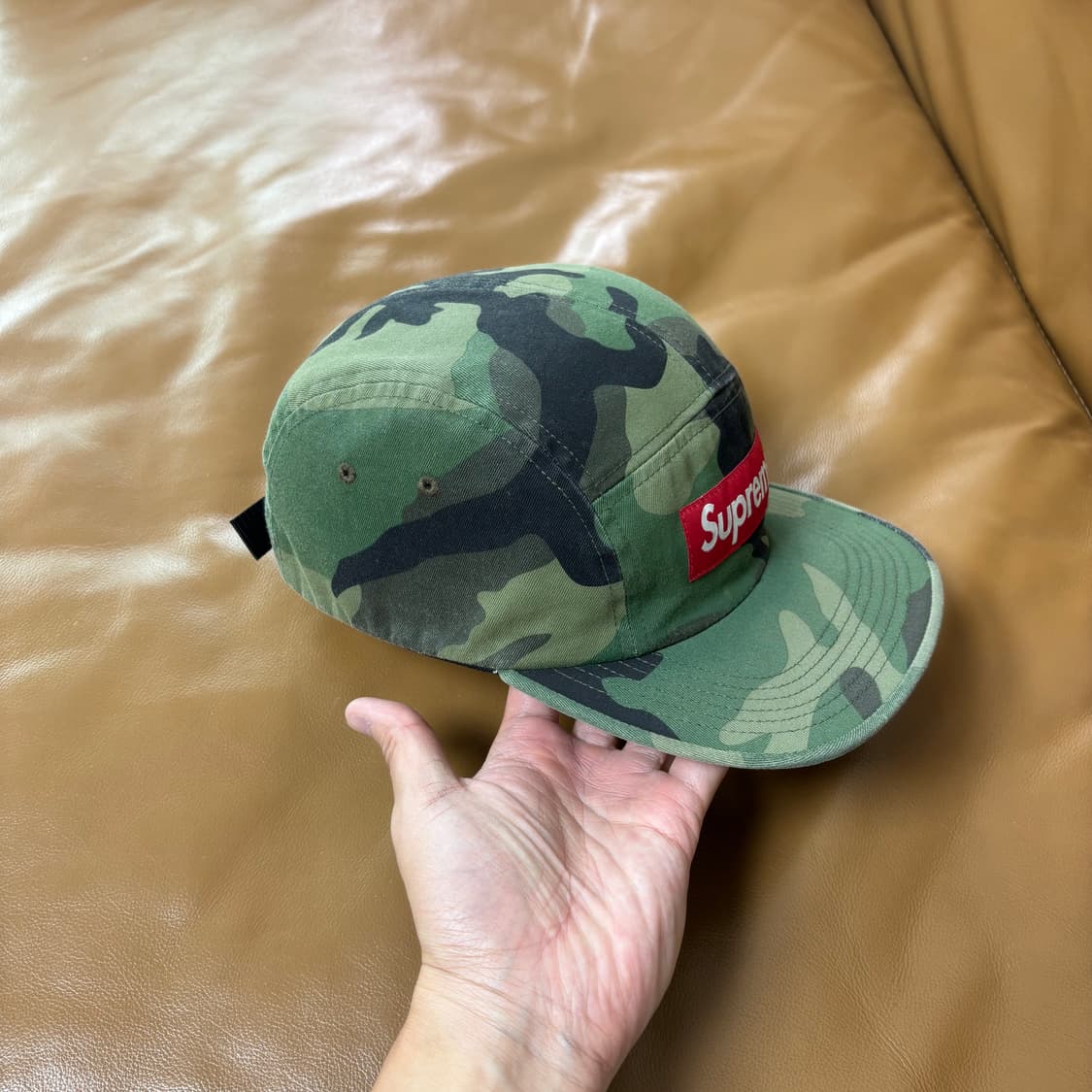 Supreme 슈프림 밀리터리 카고 우드랜드 카모 캠프캡 모자 Camo 상품이미지3