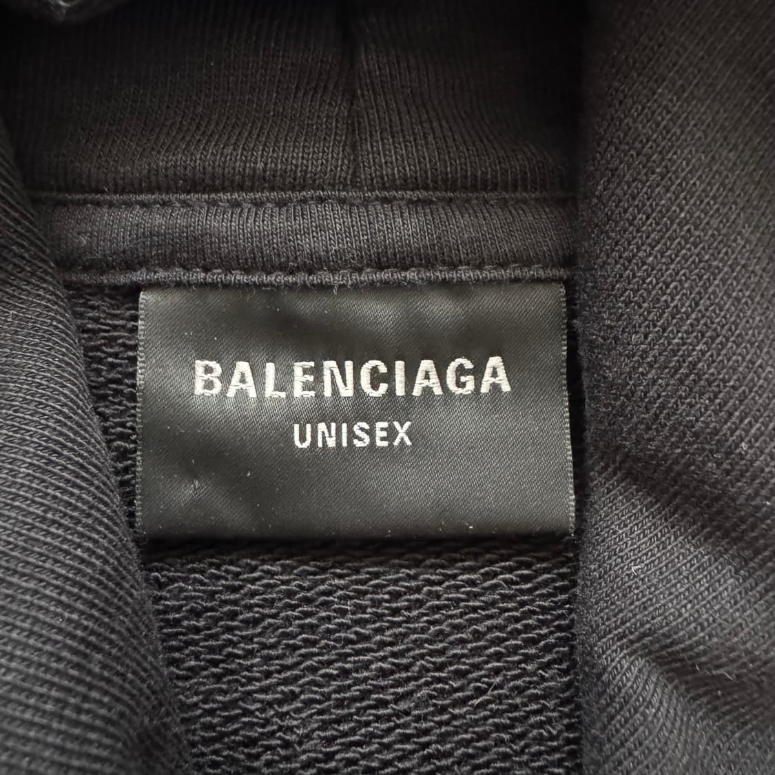 BALENCIAGA 일본빈티지 후드티 발렌시아가 백 플립 라운드 XXL  상품이미지4