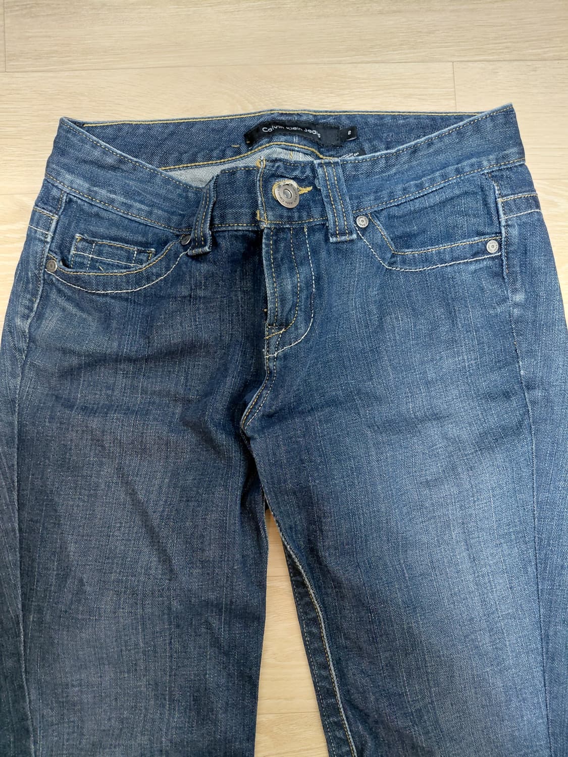 캘빈클라인 백스티치 세미부츠컷 S2L32 상품이미지2