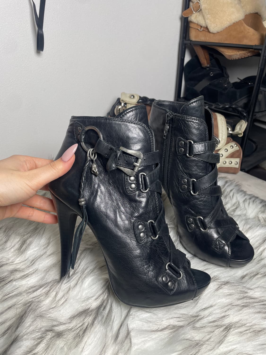 Ash punk 부츠 힐 상품이미지4