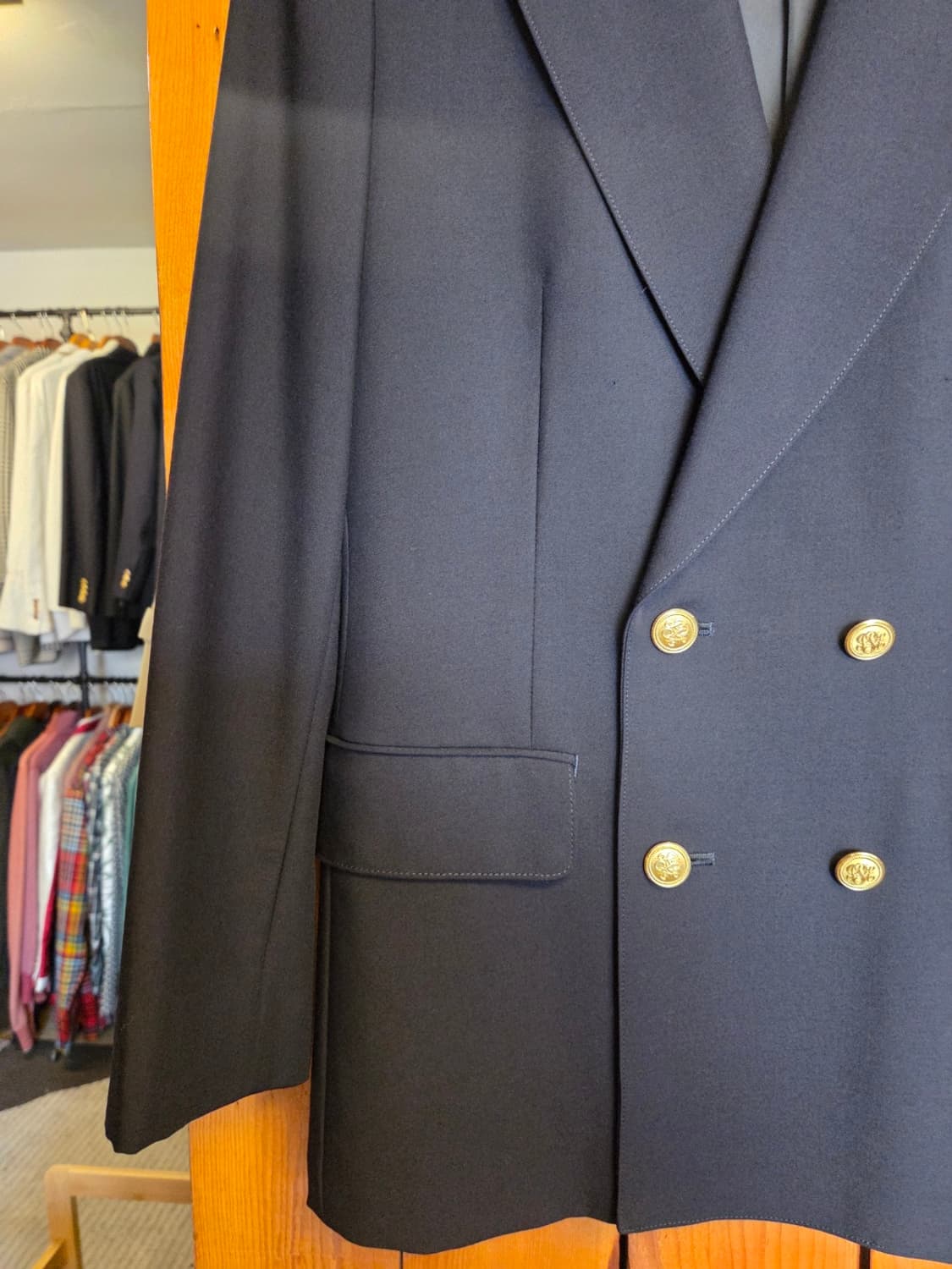 제이프레스 더블브레스티드 금장블레이저 상품이미지9