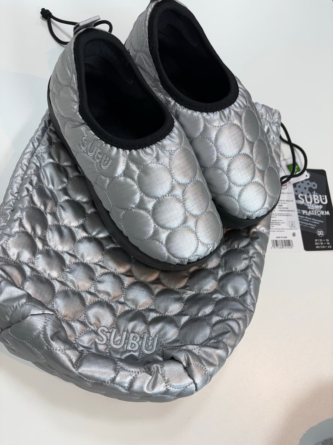 스부 뱀프 플랫폼 써클 - 실버 00사이즈 상품이미지1