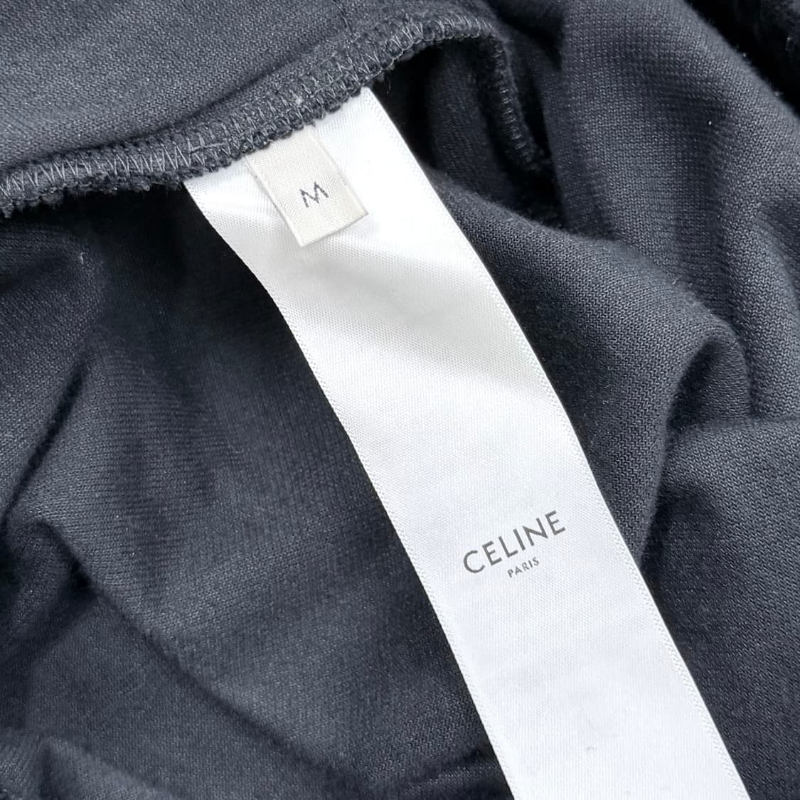 [2XL,M] 셀린느 트리오페 벨벳 트레이닝 집업 셋업 블랙 상품이미지7