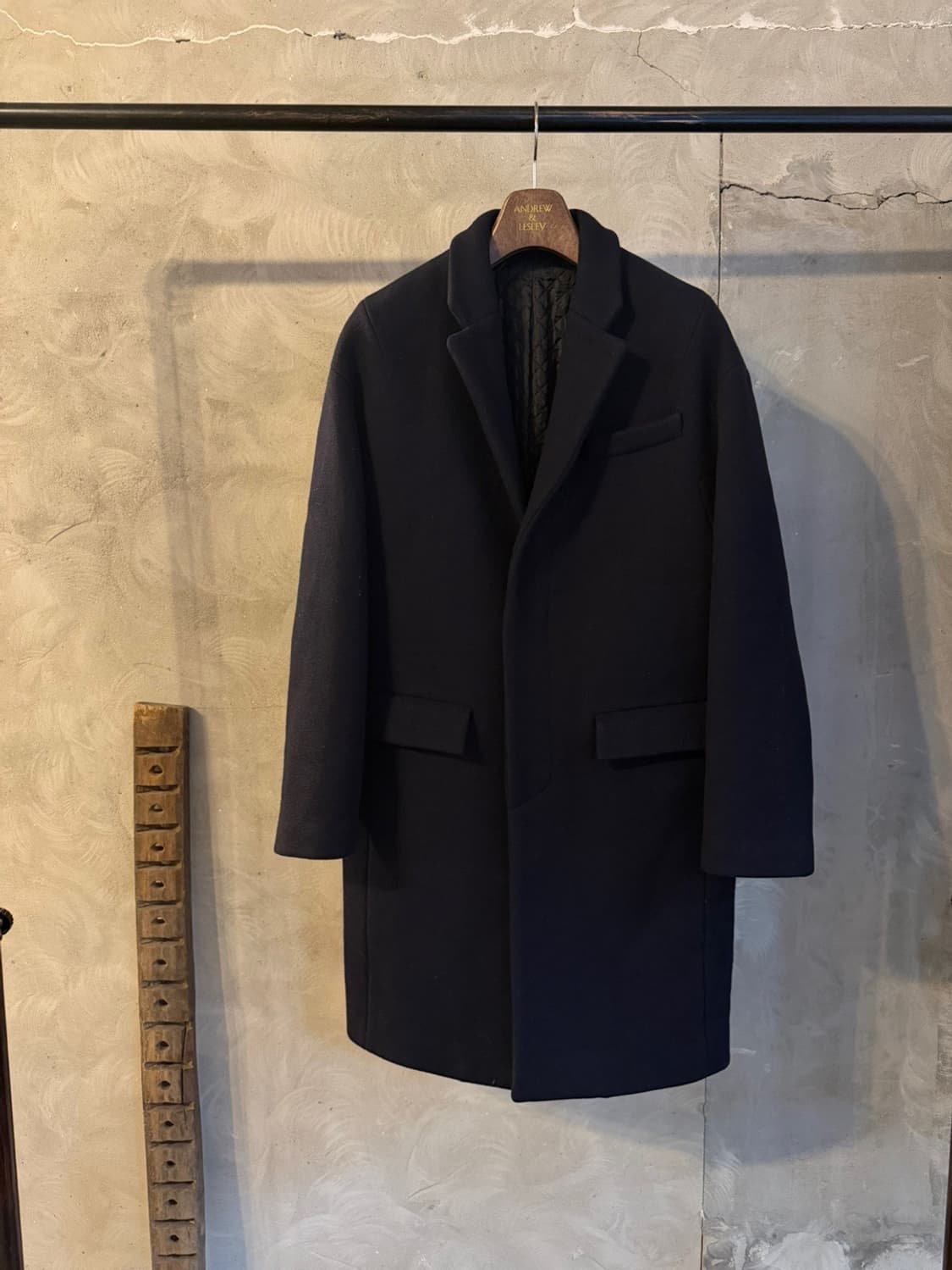 시스템옴므 울 캐시미어 체스터필드 코트 100 상품이미지1