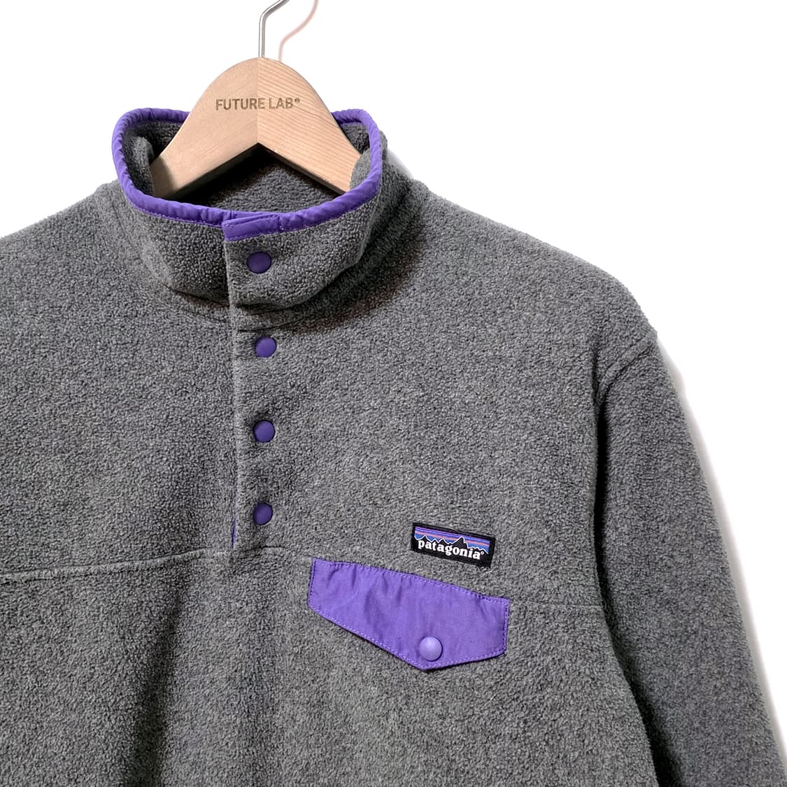 [W/M] 파타고니아 신칠라 스냅티 퍼플 그레이 상품이미지3