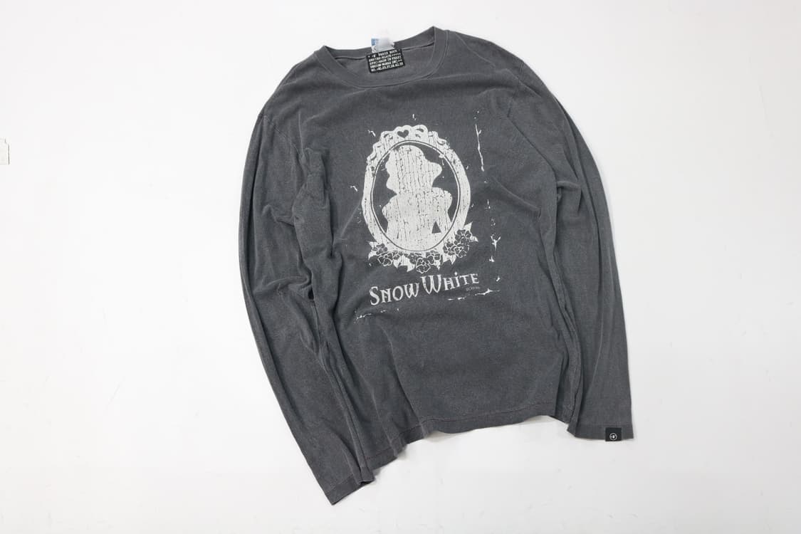 +8 PARIS ROCK x Disney 백설공주 페이딩 롱슬리브 상품이미지2