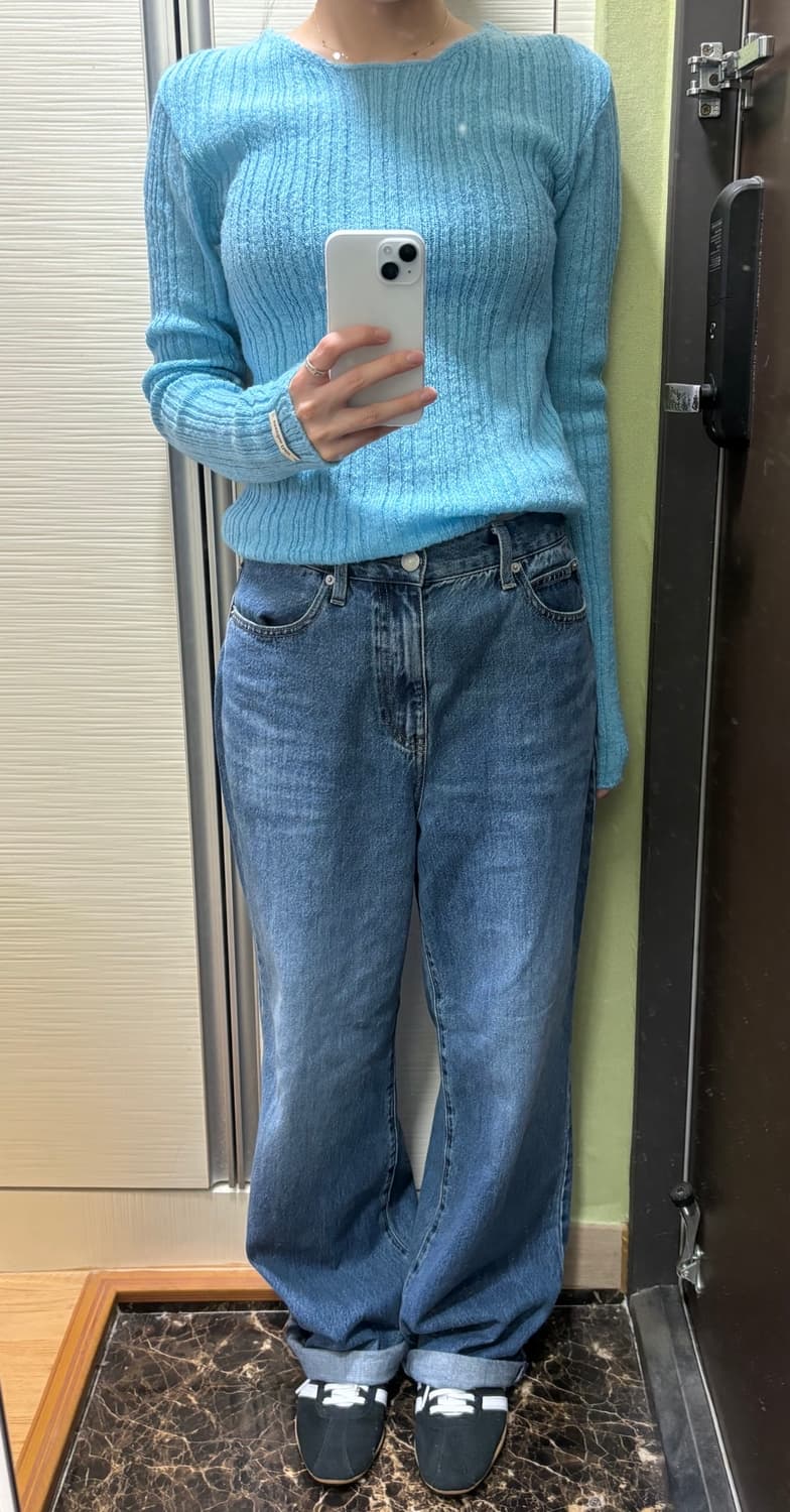 오버듀플레어 니트 상품이미지1