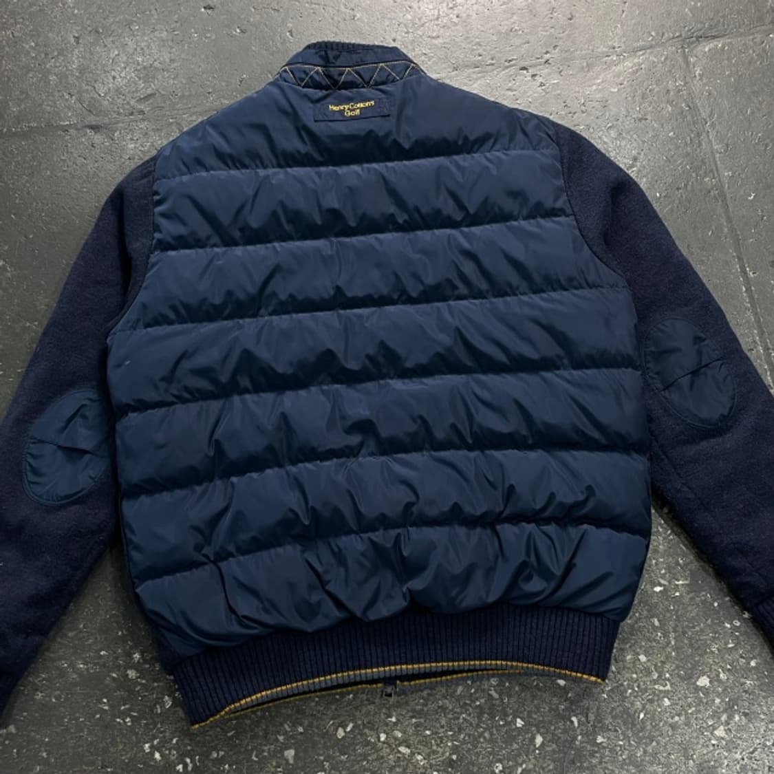 105 헨리코튼 골프 하이브리드 니트 패딩 상품이미지5